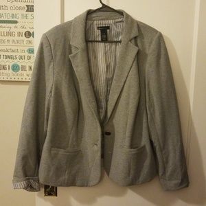 Grey Stretchy Blazer
